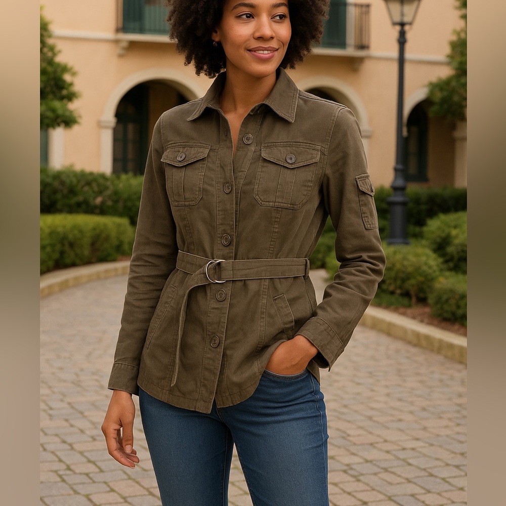 Cabi | Sahara Utility Jacket - 100% Linen